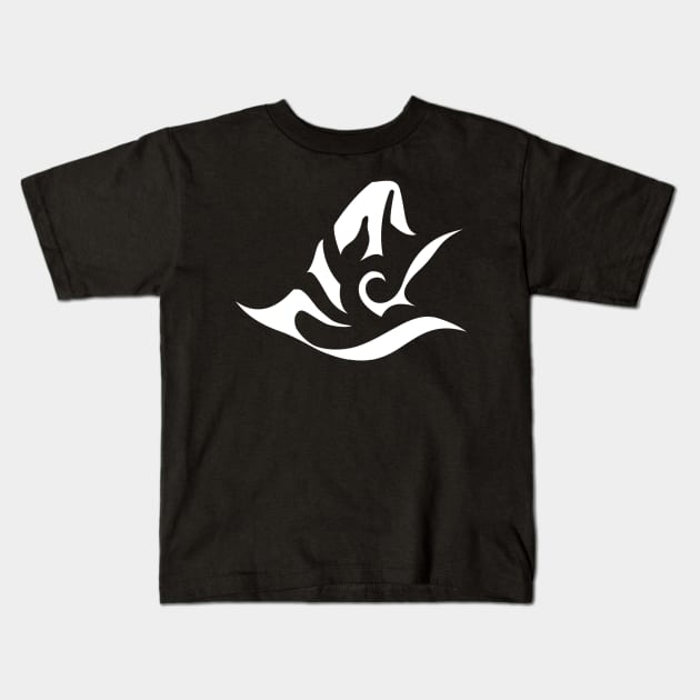 Black Desert Witch Class Icon T-Shirt Kids T-Shirt by Jaxilar